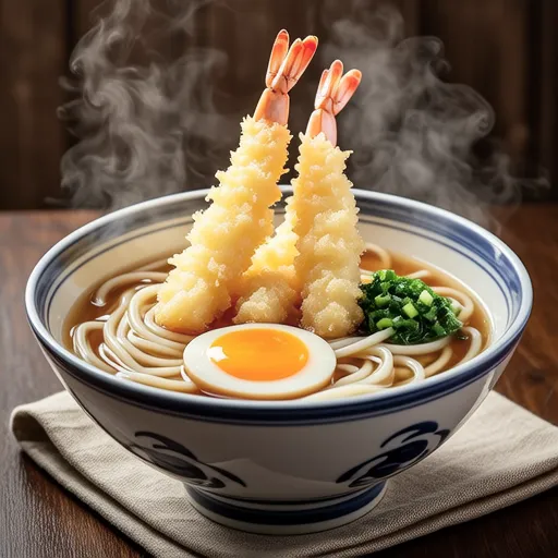 Kabuto and Mentaiko Egg Udon