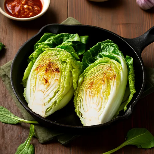 Grilled Lettuce