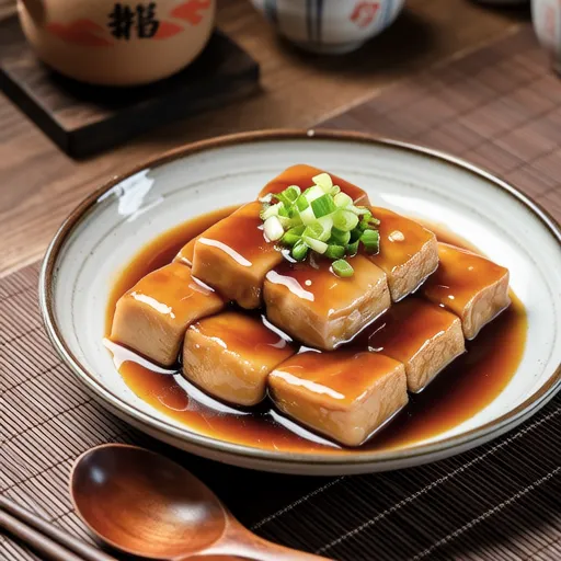 Sweet and Savory Simmered Atsuage