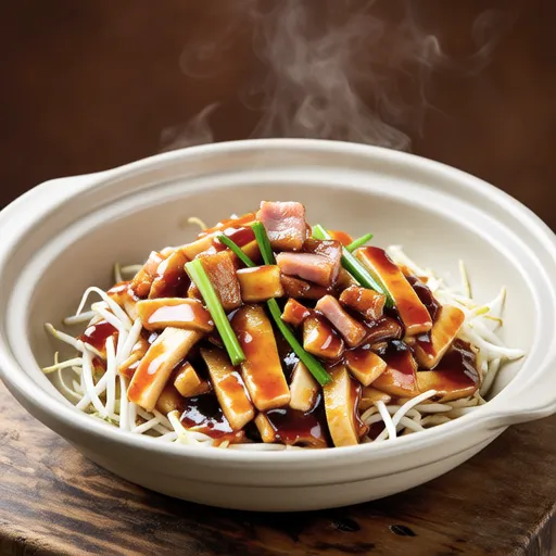 Spicy Stir-fried Tofu and Bean Sprouts