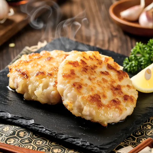Chicken and Onion Tsukune-style Patties