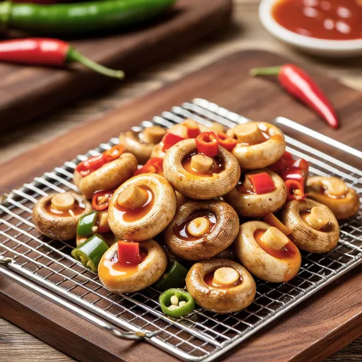 Sweet and Savory Shiitake Mushroom Snack