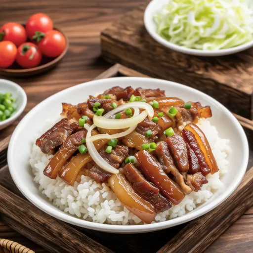 Ginger Pork Flavored Rice