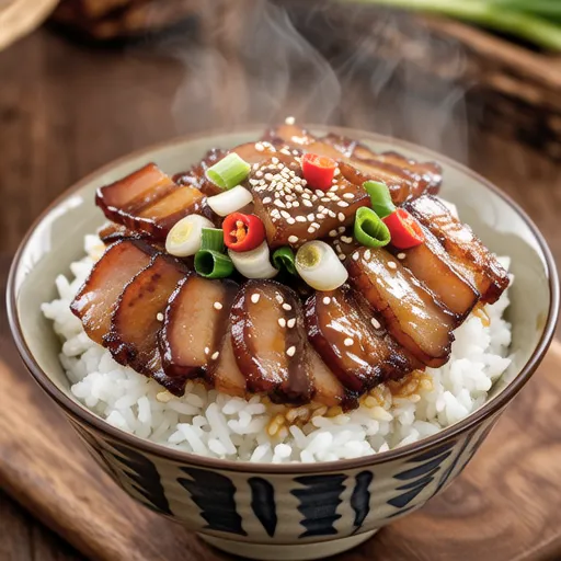 Pork Belly Rice Bowl