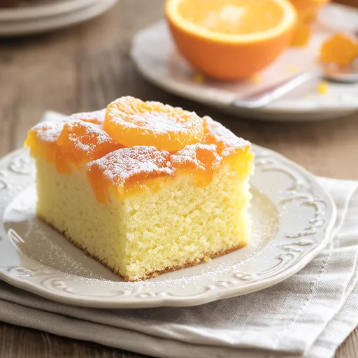 Orange Gugelhupf Cake with Marmalade