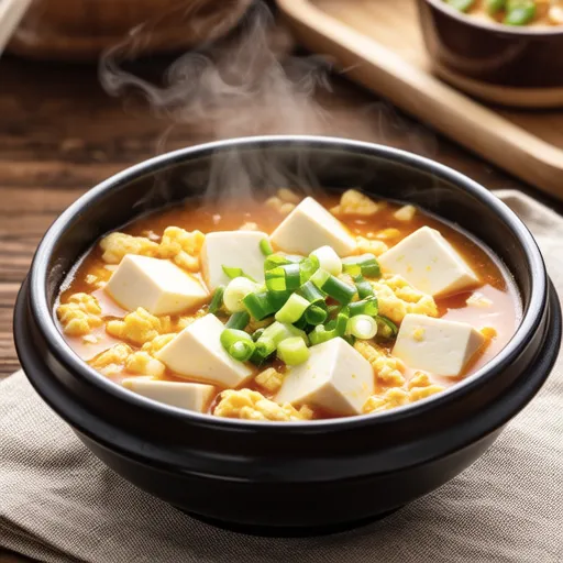 Egg Soft Tofu Soup (Diet-Friendly)