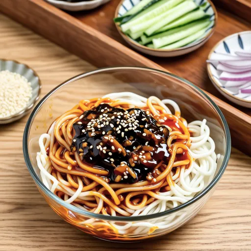 Cucumber Bibim Noodles