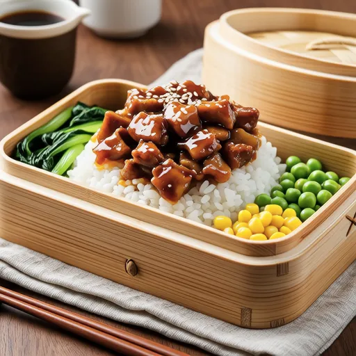 Western-style Soboro Bento
