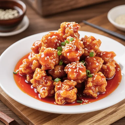 Easy Korean Spicy Chicken Nuggets