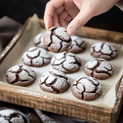 First Snow Chocolate Chip Balls