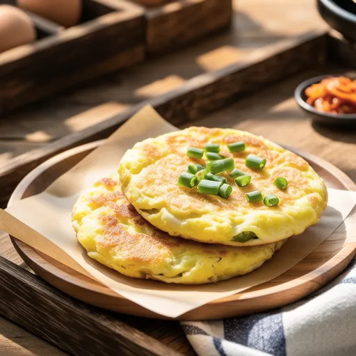 Simple Tuna Egg Pancakes for Korean New Year