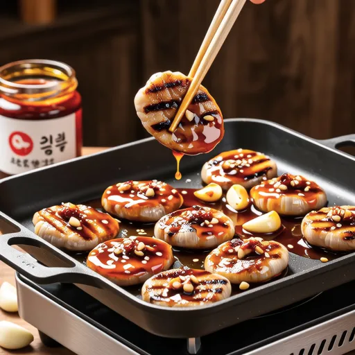 Easy Side Dish Grilled Deodeok