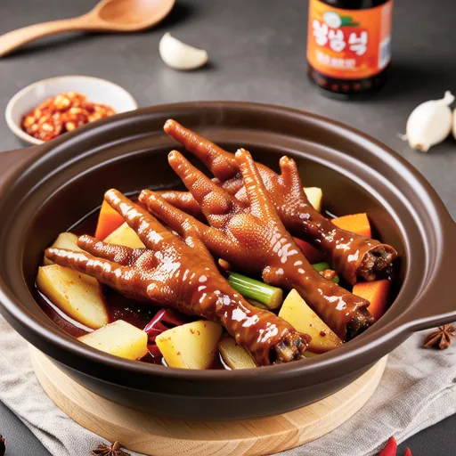 Spicy Braised Chicken Wings