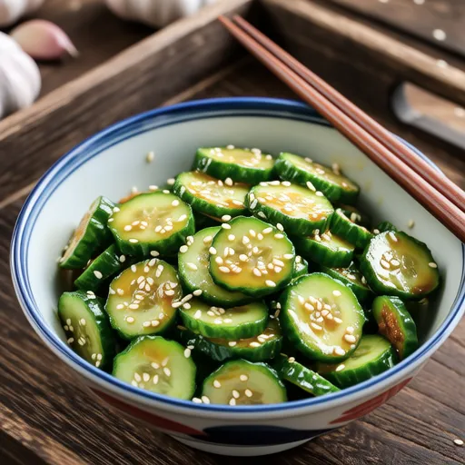 Crunchy Stir-fried Cucumber