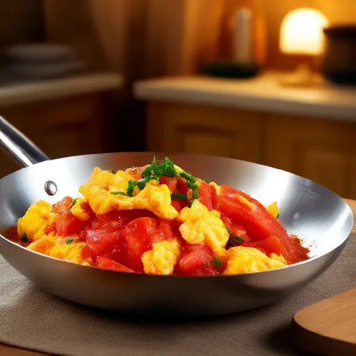 Uova Strapazzate con Pomodori
