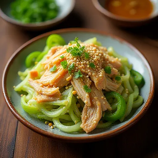 Celery and Chicken Breast Chinese Salad