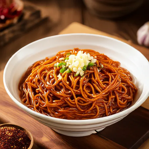 Noodles al Sugo di Soia con Kimchi Muk Eun Ji