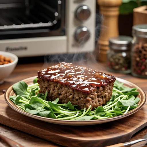 Easy Microwave Meatloaf