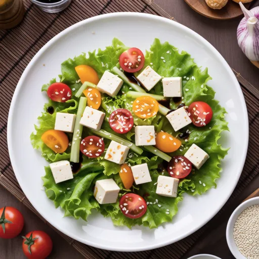 Soft Tofu Salad