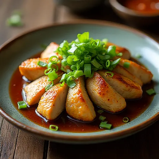 Frango com Cebolinha Verde Frito Fácil