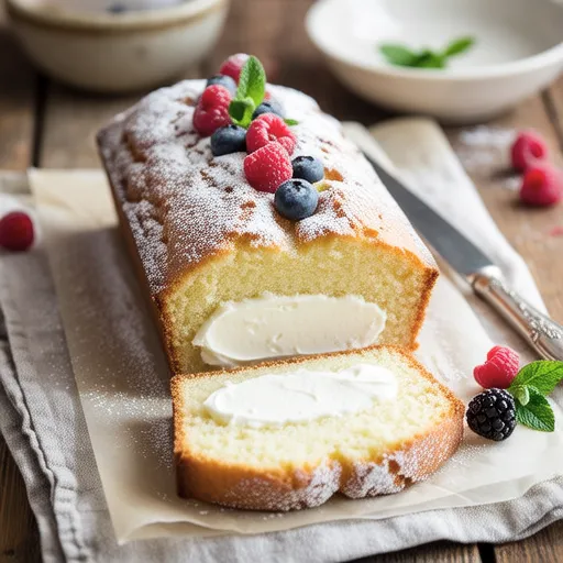 No Butter Whipped Cream Pound Cake