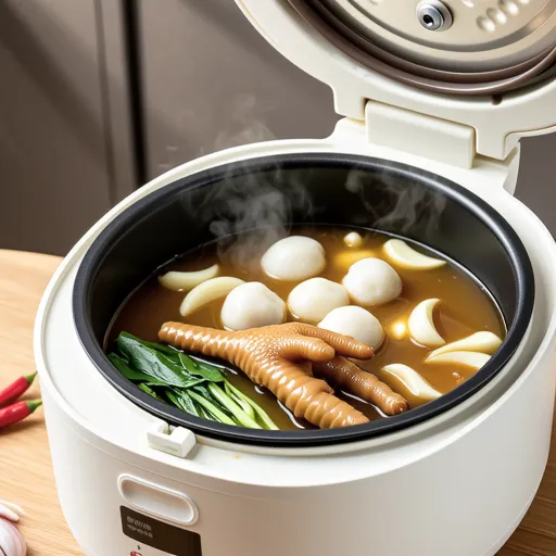 Samgyetang-style Rice Cooker Soup