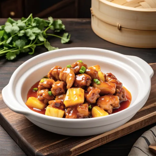 Chicken Breast Stir-fry with Pineapple