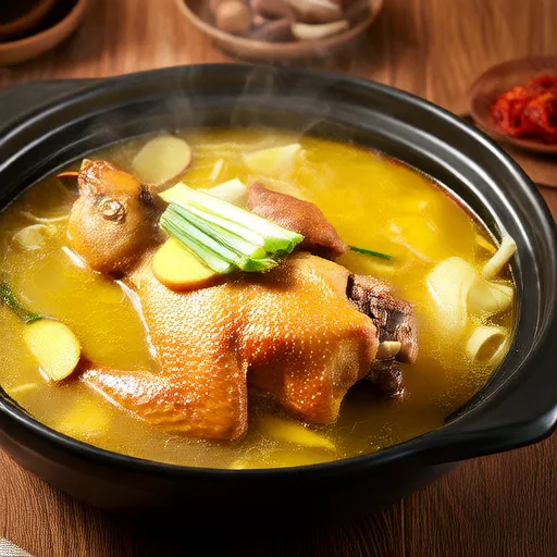 韓國風雞肉蔘鷄湯