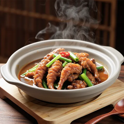 Spicy Simmered Yellowtail and Green Onion