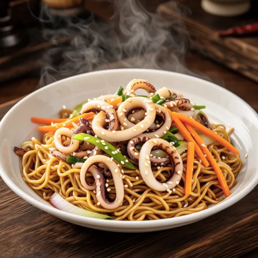 Stir-fried Squid