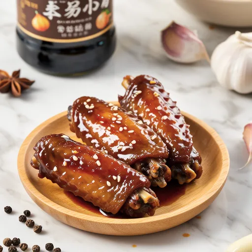 Soy Sauce Chicken Wings in Air Fryer