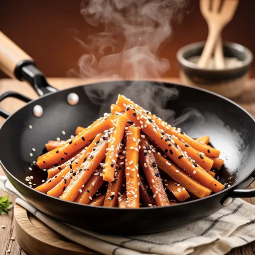 Sesame Sweet Potato Stem Stir-fry