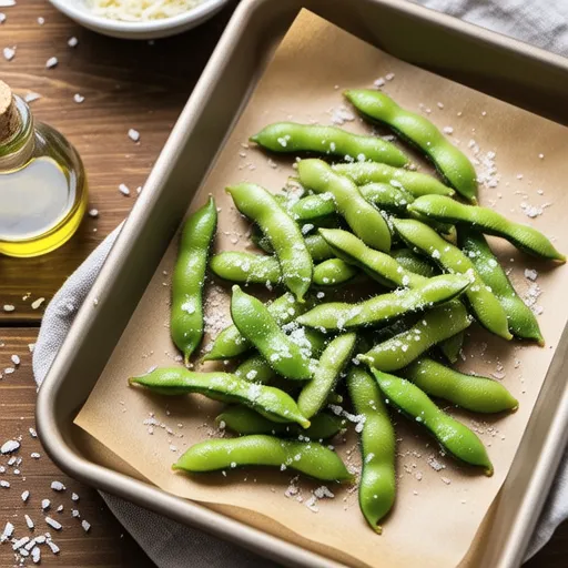 Grilled Edamame Snack