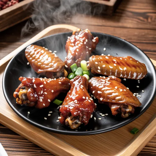 Soy Sauce Braised Chicken Wings
