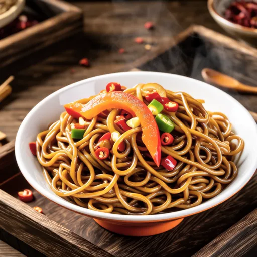 Spicy Oyster Sauce Stir-fried Noodles