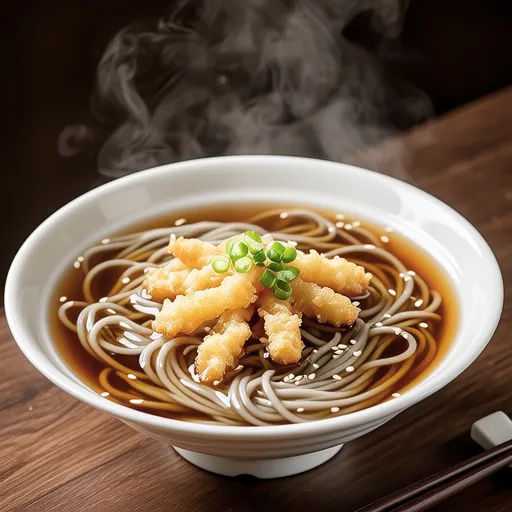 Mentaiko Tempura Soba
