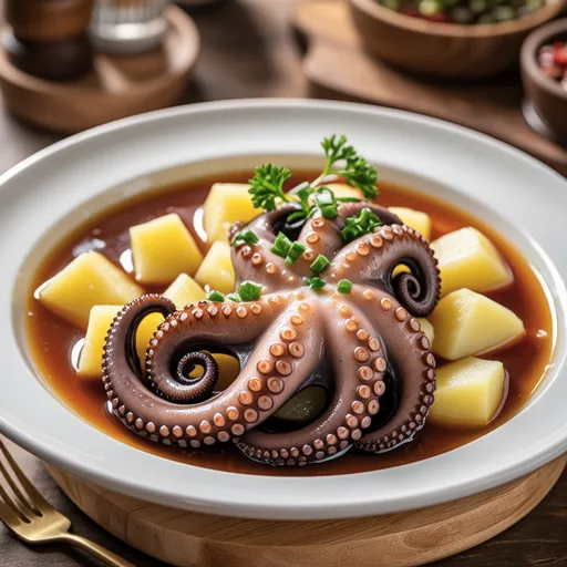 Octopus and Potato Butter Simmer