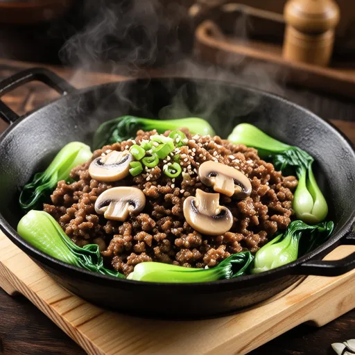 Beef and Bok Choy Chinese Stir-fry