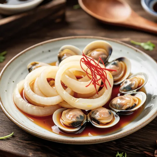 Eshallot with Sweet Vinegar Miso Sauce