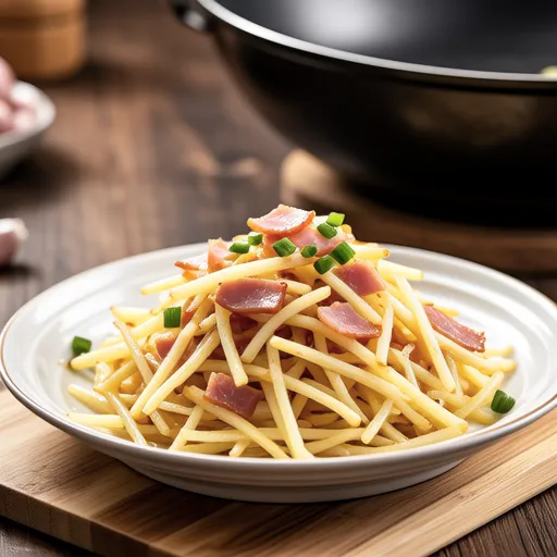 Stir-fried Potatoes with Spam
