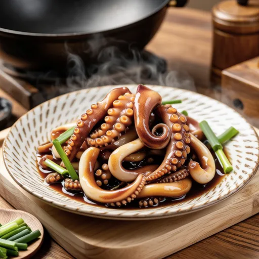 Ginger Stir-fried Squid