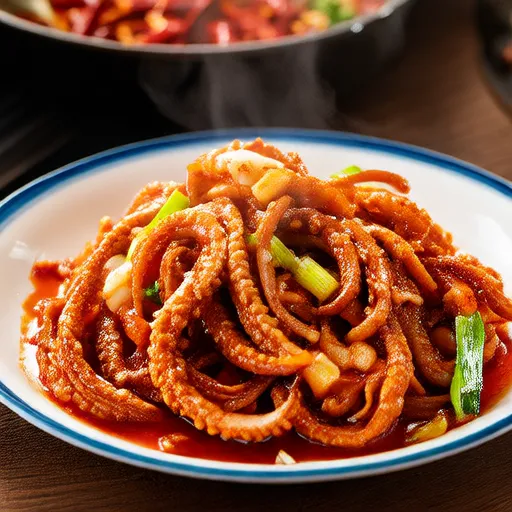 Stir-fried Squid