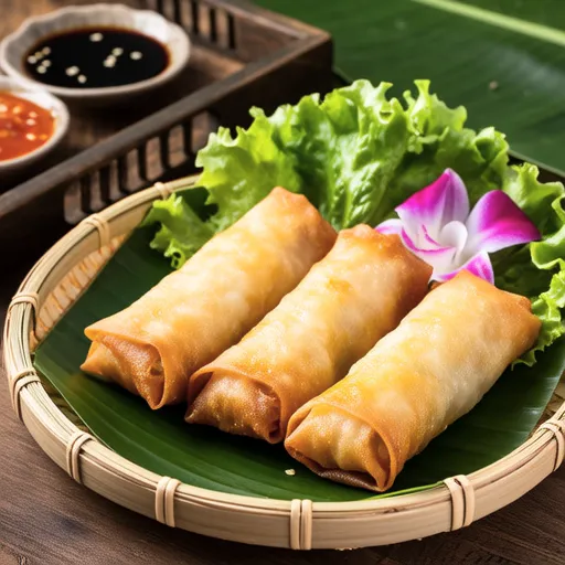 Vietnamese Fried Spring Rolls (Cha Gio)