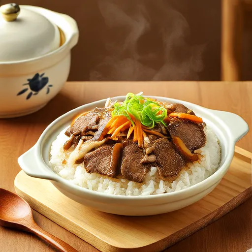 Beef and Mushroom Rice Pilaf