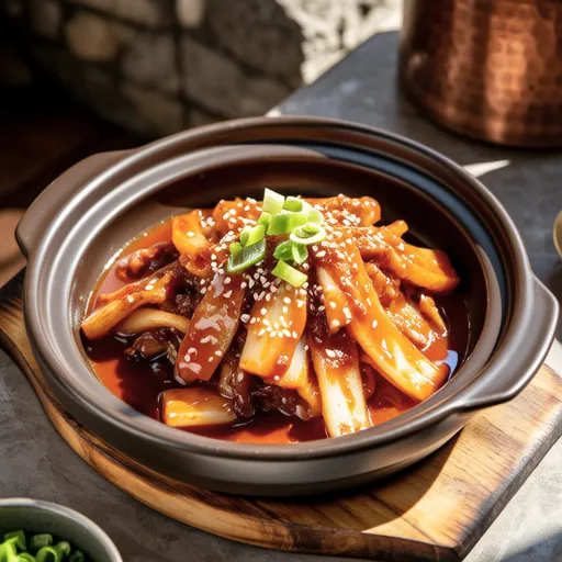 Korean Braised Radish (Mujjorim)