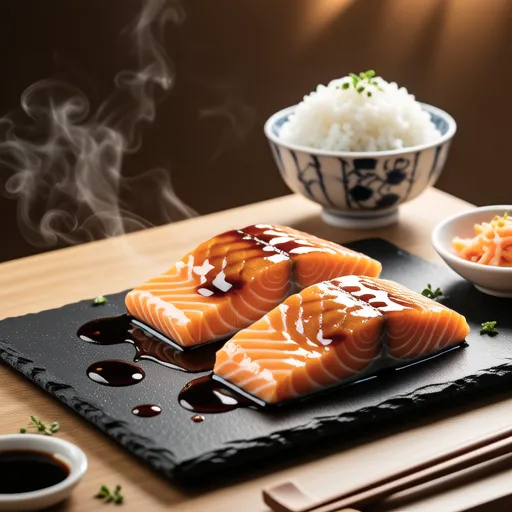 Mirin-Marinated Salted Salmon
