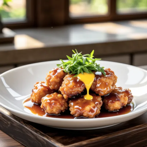 Shiso Tsukune with Egg Yolk