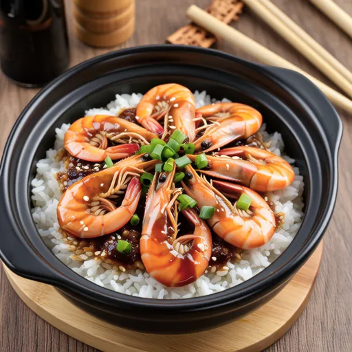 Spicy Shrimp Chili Rice Bowl