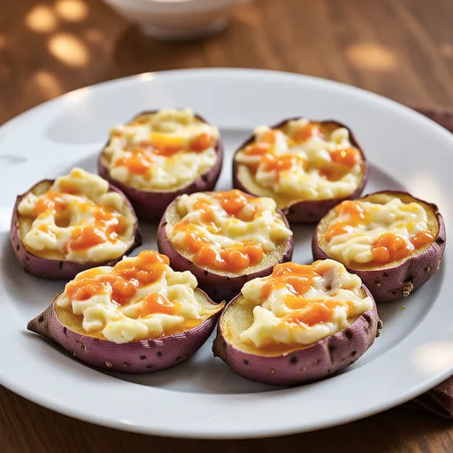 Sweet Potato with Mentaiko Butter