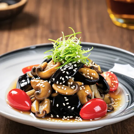 Petit Tomato and Eggplant Chinese Marinade